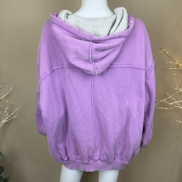 NWT $148 We The Free People By Your Side Hoodie Zip Up - Picture 7 of 14